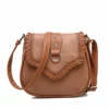 Bibitime Hollow Out Casual Beach Bag Shoulder Bag Crossbody Bag Handbag Messenger Bag Cross Body