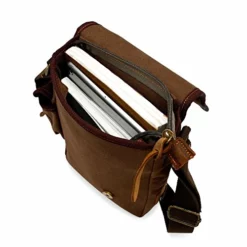 GEARONIC TM Men Women Military Canvas Messenger Shoulder Sling School Belt Crossbody Travel -Cole Haan Shop 51SPf0xsQnL