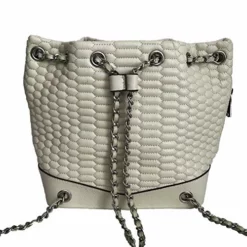 Amiee Kestenberg Vanilla Bondi Quilted Python Backpack Handbag -Cole Haan Shop 51SXSboSKML