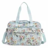 Vera Bradley Cotton Deluxe Weekender Travel Bag, Floating Garden