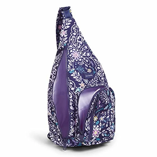 Vera Bradley Recycled Lighten Up Reactive Sling Backpack, Belle Paisley 4 Vera Bradley Recycled Lighten Up Reactive Sling Backpack, Belle Paisley - Image 4