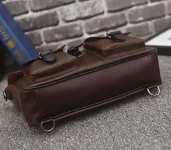 Berchirly Large Capacity Casual Men PU Leather Backpack Messenger Shoulder Bags Daypack Handbag -Cole Haan Shop 51TWhYj4AZL