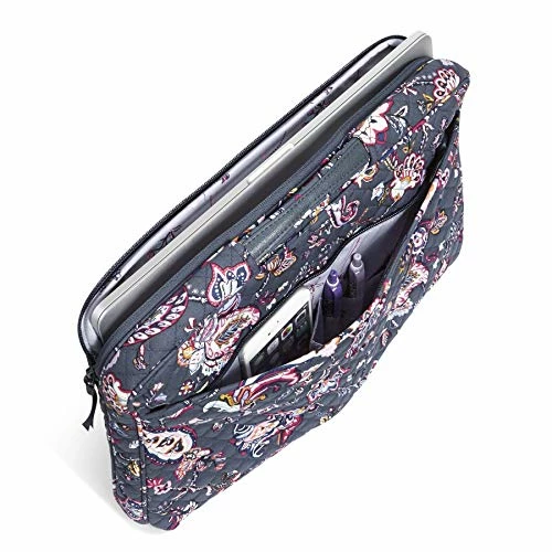 Vera Bradley Women's Cotton Laptop Organizer Tech Accessory, Felicity Paisley, One Size 2 Vera Bradley Women's Cotton Laptop Organizer Tech Accessory, Felicity Paisley, One Size - Image 2