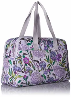 Vera Bradley Lighten Up Weekender Travel Bag, Lavender Botanical -Cole Haan Shop 51UIXW0qclL