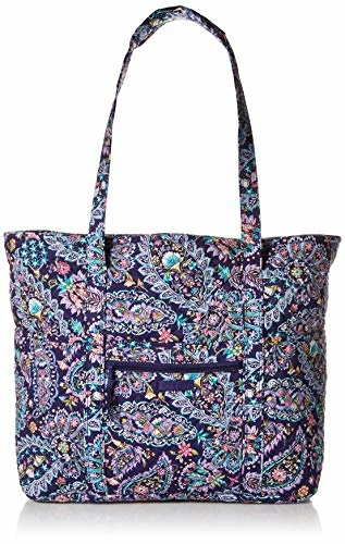 Vera Bradley Cotton Get Carried Away Tote Bag, French Paisley 1 Vera Bradley Cotton Get Carried Away Tote Bag, French Paisley