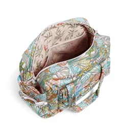 Vera Bradley Women's Utility Travel Bag, Rain Forest Canopy-Recycled Cotton, One Size 8 Vera Bradley Women's Utility Travel Bag, Rain Forest Canopy-Recycled Cotton, One Size -Cole Haan Shop 51VaB1IcQRS