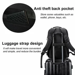 Laptop Backpack Business 15.6 Inch Waterproof Secure Crossbody Laptop Backpack Scratchproof Anti-Theft Laptop Rucksack USB Charging And Water Resistant College Slim Office Men Backpack -Cole Haan Shop 51XHVYfx2SL