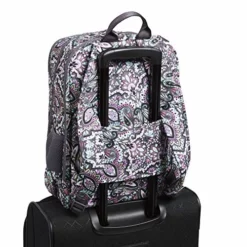 Vera Bradley Recycled Lighten Up Reactive Grand Backpack, Bonbon Medallion -Cole Haan Shop 51Yeji7uaIL
