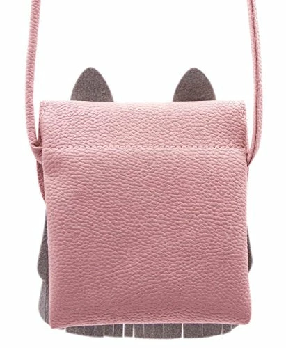 ZGMYC Cat Tassel Shoulder Bag Small Coin Purse Crossbody Satchel For Kids Girls, Pink (5.1'' X 5.9'') 2 ZGMYC Cat Tassel Shoulder Bag Small Coin Purse Crossbody Satchel For Kids Girls, Pink (5.1'' X 5.9'') - Image 2