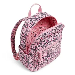 Vera Bradley Womens Cotton Small Backpack Bookbag, Love You Lots - Recycled Cotton, One Size US -Cole Haan Shop 51ZemB3ZMsL