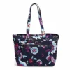 Vera Bradley Performance Twill Work Tote Bag, Mayfair In Bloom