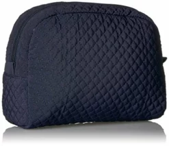 Vera Bradley Microfiber Medium Cosmetic Makeup Organizer Bag, Navy -Cole Haan Shop 51a OfCGHkL