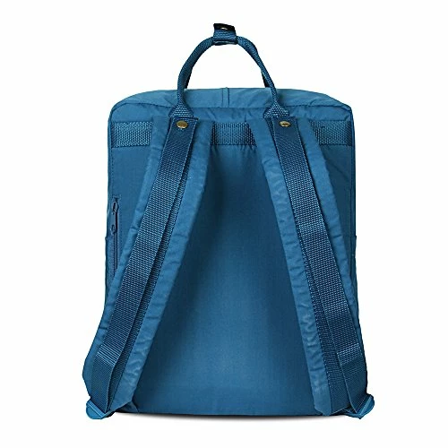 FLYCOOL Classic Canvas Square School Backpack Handbag For Women Navy 7 FLYCOOL Classic Canvas Square School Backpack Handbag For Women Navy - Image 7