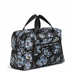 Vera Bradley Packable Weekender Travel Bag, Blooms Shower Black -Cole Haan Shop 51d4GOxIVNL