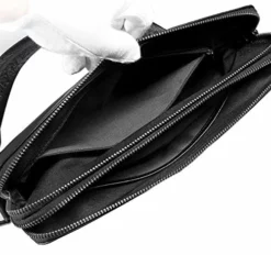 Saierlong New Mens Black Genuine Leather Briefcase Messenger Bags Business Handbags 11 Saierlong New Mens Black Genuine Leather Briefcase Messenger Bags Business Handbags -Cole Haan Shop 51eFi0V1M L