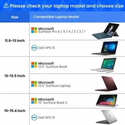 Tomtoc 13.5 Inch 360° Protective Laptop Handle Sleeve Fit For Microsoft Surface Laptop 1 & 2, 13-13.5 Inch Notebook Tablet Zipper Briefcase Handbag With Accessory Bag -Cole Haan Shop 51eWTaKtG5L fb206ce1 b4b0 4c8d baaa ca7df1f8f467