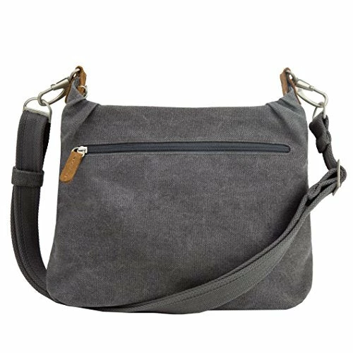 Travelon Anti-Theft Heritage Hobo Bag, Pewter, One Size 4 Travelon Anti-Theft Heritage Hobo Bag, Pewter, One Size - Image 4