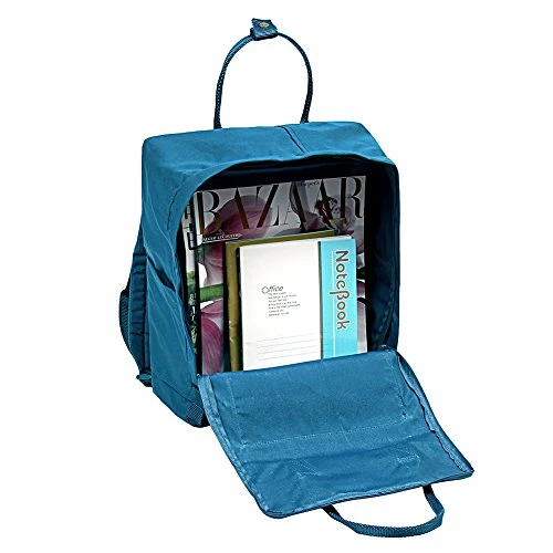 FLYCOOL Classic Canvas Square School Backpack Handbag For Women Navy 6 FLYCOOL Classic Canvas Square School Backpack Handbag For Women Navy - Image 6