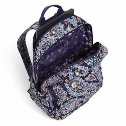 Vera Bradley Women's Signature Cotton Campus Backpack, French Paisley, One Size -Cole Haan Shop 51i6IRrS ZL