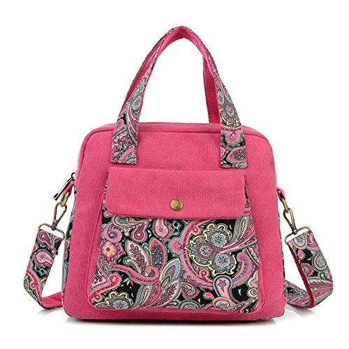 BIBITIME Bohemian Crossbody Bag For Women Handbag Floral Tote Hobo Shoulder Bag Messenger Bag Cross 3 BIBITIME Bohemian Crossbody Bag For Women Handbag Floral Tote Hobo Shoulder Bag Messenger Bag Cross - Image 3