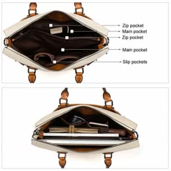 Bostanten Leather Briefcase Messenger Satchel Bags Laptop Handbags For Women -Cole Haan Shop 51ixKFssVYL