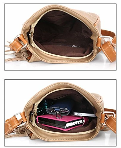 Bibitime Womens Retro Vintage Fringe Tassel Shoulder Bag Handbags Messenger Bag Girl Crossbody 5 Bibitime Womens Retro Vintage Fringe Tassel Shoulder Bag Handbags Messenger Bag Girl Crossbody - Image 5