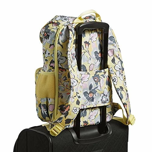 Vera Bradley Womens Recycled Lighten Up Reactive Daytripper Backpack Bookbag, Sunny Garden, One Size US 3 Vera Bradley Womens Recycled Lighten Up Reactive Daytripper Backpack Bookbag, Sunny Garden, One Size US - Image 3