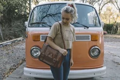 ECOSUSI Vintage Crossbody Messenger Bag Satchel Purse Handbag Briefcase For Women & Girl, Coffee -Cole Haan Shop 51jdjwa1nYL