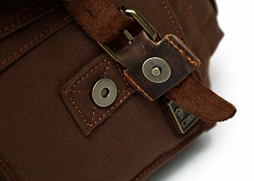 Berchirly Men Outdoor Travel Canvas Messenger Crossbody Bag For 14.7Inch Laptop 6 Berchirly Men Outdoor Travel Canvas Messenger Crossbody Bag For 14.7Inch Laptop - Image 6