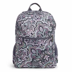 Vera Bradley Recycled Lighten Up Reactive Grand Backpack, Bonbon Medallion