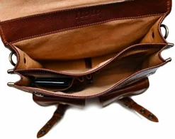 Floto Poste Backpack/Crossbody In Brown Full Grain Calfskin Leather -Cole Haan Shop 51nnkUlP 2B2L