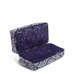 Vera Bradley Women's Cotton Lay Flat Travel Duffle Bag, French Paisley, One Size 10 Vera Bradley Women's Cotton Lay Flat Travel Duffle Bag, French Paisley, One Size -Cole Haan Shop 51p9Y5o2SAL