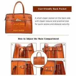 Banuce Vintage Full Grains Italian Leather Handbag For Women Ladies Satchel Purse Shoulder Bag Tote 12 Banuce Vintage Full Grains Italian Leather Handbag For Women Ladies Satchel Purse Shoulder Bag Tote -Cole Haan Shop 51sTOEi2ZPL