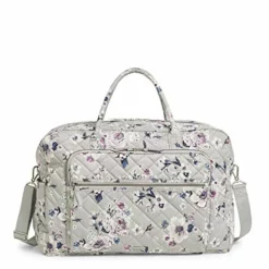 Vera Bradley Performance Twill Grand Weekender Travel Bag, Park Stripe