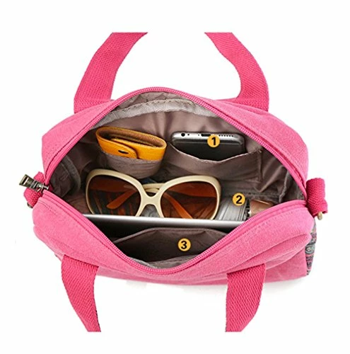 BIBITIME Bohemian Crossbody Bag For Women Handbag Floral Tote Hobo Shoulder Bag Messenger Bag Cross 6 BIBITIME Bohemian Crossbody Bag For Women Handbag Floral Tote Hobo Shoulder Bag Messenger Bag Cross - Image 6