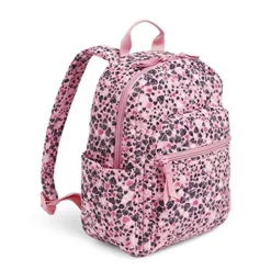Vera Bradley Womens Cotton Small Backpack Bookbag, Love You Lots - Recycled Cotton, One Size US -Cole Haan Shop 51tMAZylT3L