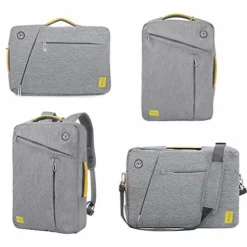 Cole Haan Shop 12 15.6 Inches Laptop Backpack Computer Cases, Convertible Business Backpack Briefcase Messenger Bag, Multi-Functional Travel Rucksack Daypack School Bookbag Handbag For Women Men Students