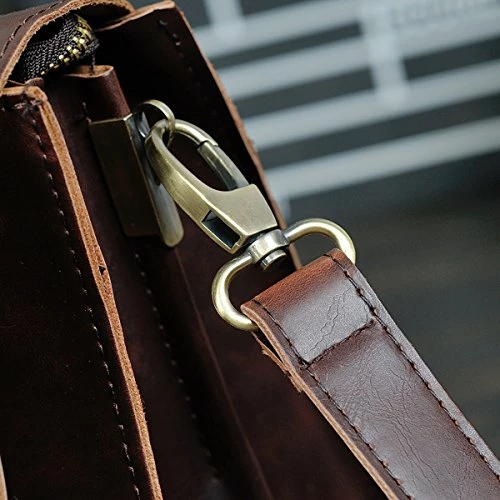 Men Bags, Berchirly PU Faux Leather Office Briefcase Handbag Cross Body Tote Bag 7 Men Bags, Berchirly PU Faux Leather Office Briefcase Handbag Cross Body Tote Bag - Image 7