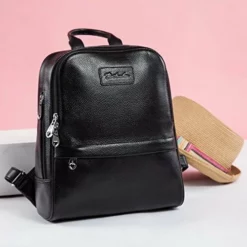 Bostanten Women Leather Backpack Purse Satchel Shoulder School Bags For College Black Small -Cole Haan Shop 51wQQJYxXEL