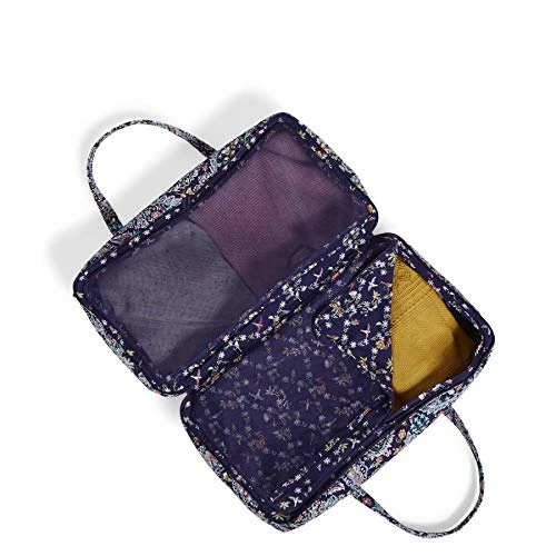 Vera Bradley Women's Cotton Lay Flat Travel Duffle Bag, French Paisley, One Size 6 Vera Bradley Women's Cotton Lay Flat Travel Duffle Bag, French Paisley, One Size - Image 6