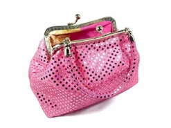 GENERIC Handbag FabCloud Eve Metallic Pink Dot By WiseGloves Clutch Purse Pocket Cosmetic Make Up Pouch Bag Handbag Accessory -Cole Haan Shop 51wle2UXs8L