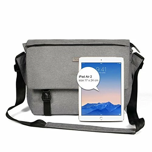 Freewander Messenger Bag Crossbody Shoulder Bag 14-inch Laptop School Satchel For Women Men 8 Freewander Messenger Bag Crossbody Shoulder Bag 14-inch Laptop School Satchel For Women Men - Image 8