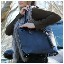 BFB Laptop Totes For Women – 13 Inch Laptop Shoulder Bag – Designer Handmade Handbag - Quality That’s Made To Last – Navy -Cole Haan Shop 51xR9UY3KaL