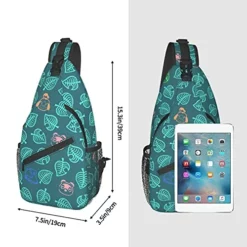 Ani-mal Cro-ss-ing Sling Bag Chest Bag Waterproof Crossbody Shoulder Bag Adjustable Travel Hiking Casual Daypack Gym Sport Backpack Travel Cycling Bike Outdoor Rucksack For Men Women 12 Ani-mal Cro-ss-ing Sling Bag Chest Bag Waterproof Crossbody Shoulder Bag Adjustable Travel Hiking Casual Daypack Gym Sport Backpack Travel Cycling Bike Outdoor Rucksack For Men Women -Cole Haan Shop 51xhvuNfluS