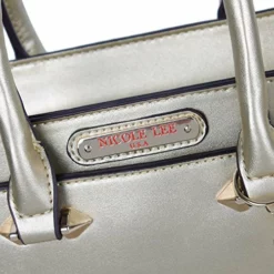 Nicole Lee Women's Ciel Medium Smart Lunch Handbag (Gold) Travel Shoulder Bag, One Size -Cole Haan Shop 6148YYPbSrL