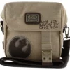 Loungefly The Force Awakens Star Wars Rebel Convertible Crossbody/Waist Bag Tan One Size