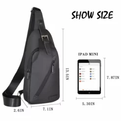 LST Sling Bag Water Resistance Crossbody Chest Backpack Outdoor Cycling Chest Shoulder Unbalance Gym Fashion Bags Sack Satchel For Men & Women -Cole Haan Shop 61AvcAhkjiL