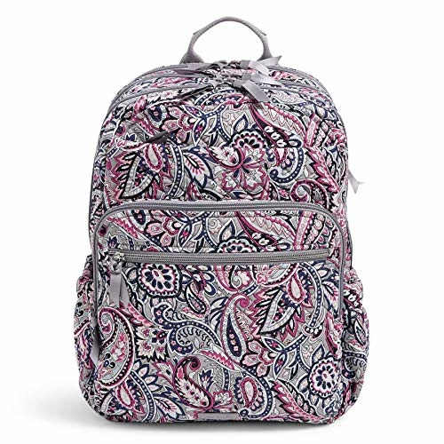 Vera Bradley Signature Cotton XL Campus Backpack, Gramercy Paisley 1 Vera Bradley Signature Cotton XL Campus Backpack, Gramercy Paisley