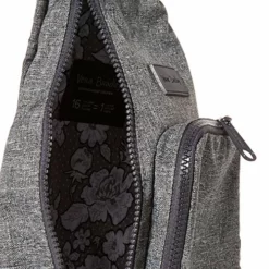 Vera Bradley Women's Recycled Lighten Up Reactive Mini Sling Backpack, Gray Heather, One Size 8 Vera Bradley Women's Recycled Lighten Up Reactive Mini Sling Backpack, Gray Heather, One Size -Cole Haan Shop 61GHN8znyvL