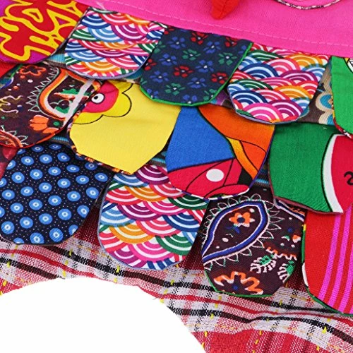 Baoblaze Big Owl Backpacks Bags Patchwork Cotton Big Eyes Purses Handmade Handbag - Pink, As 8 Baoblaze Big Owl Backpacks Bags Patchwork Cotton Big Eyes Purses Handmade Handbag - Pink, As - Image 8